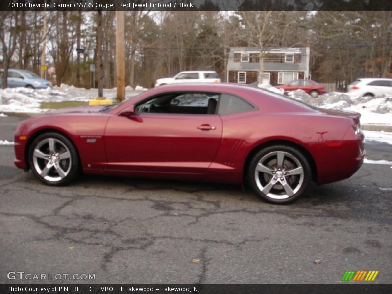 Red Jewel Tintcoat / Black 2010 Chevrolet Camaro SS/RS Coupe