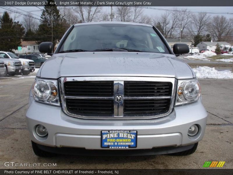 Bright Silver Metallic / Dark Slate Gray/Light Slate Gray 2007 Dodge Durango SLT 4x4