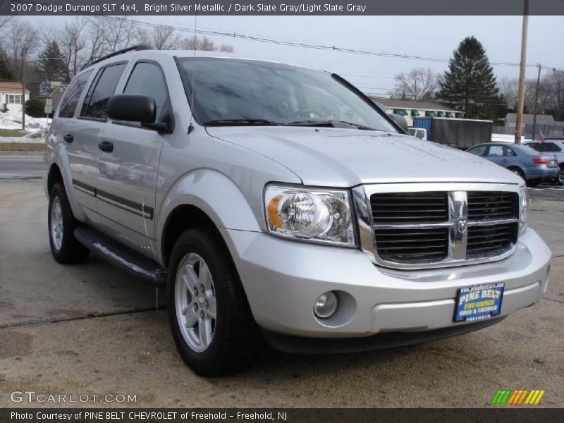 Bright Silver Metallic / Dark Slate Gray/Light Slate Gray 2007 Dodge Durango SLT 4x4