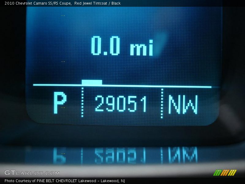 Red Jewel Tintcoat / Black 2010 Chevrolet Camaro SS/RS Coupe