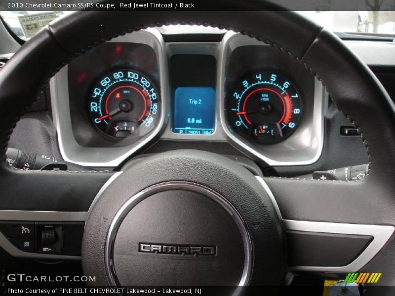 Red Jewel Tintcoat / Black 2010 Chevrolet Camaro SS/RS Coupe