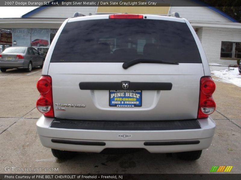 Bright Silver Metallic / Dark Slate Gray/Light Slate Gray 2007 Dodge Durango SLT 4x4