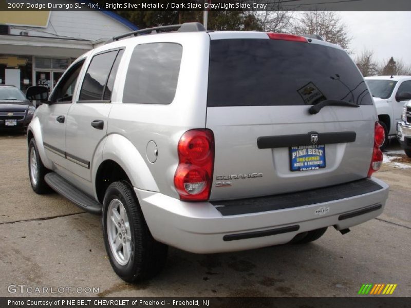 Bright Silver Metallic / Dark Slate Gray/Light Slate Gray 2007 Dodge Durango SLT 4x4