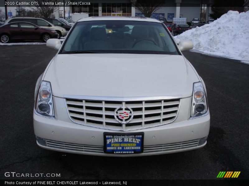Vanilla Latte / Shale/Cocoa 2010 Cadillac DTS