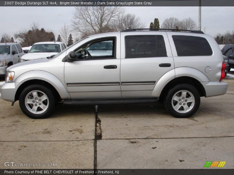 Bright Silver Metallic / Dark Slate Gray/Light Slate Gray 2007 Dodge Durango SLT 4x4