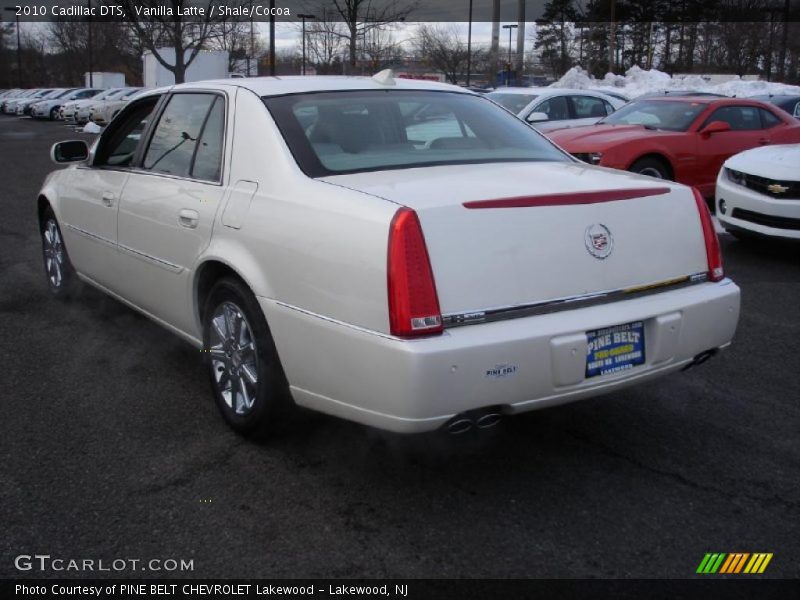 Vanilla Latte / Shale/Cocoa 2010 Cadillac DTS