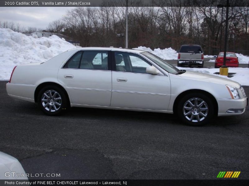 Vanilla Latte / Shale/Cocoa 2010 Cadillac DTS