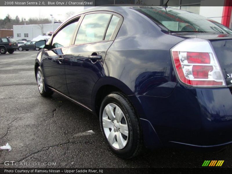 Blue Onyx / Charcoal/Steel 2008 Nissan Sentra 2.0