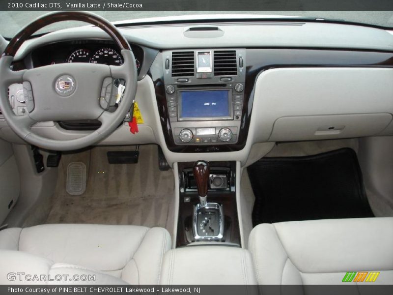 Dashboard of 2010 DTS 