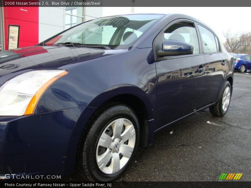 Blue Onyx / Charcoal/Steel 2008 Nissan Sentra 2.0