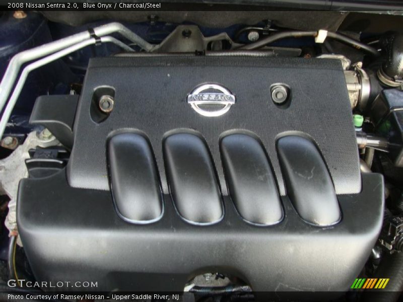 Blue Onyx / Charcoal/Steel 2008 Nissan Sentra 2.0