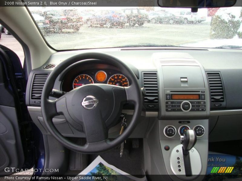 Blue Onyx / Charcoal/Steel 2008 Nissan Sentra 2.0