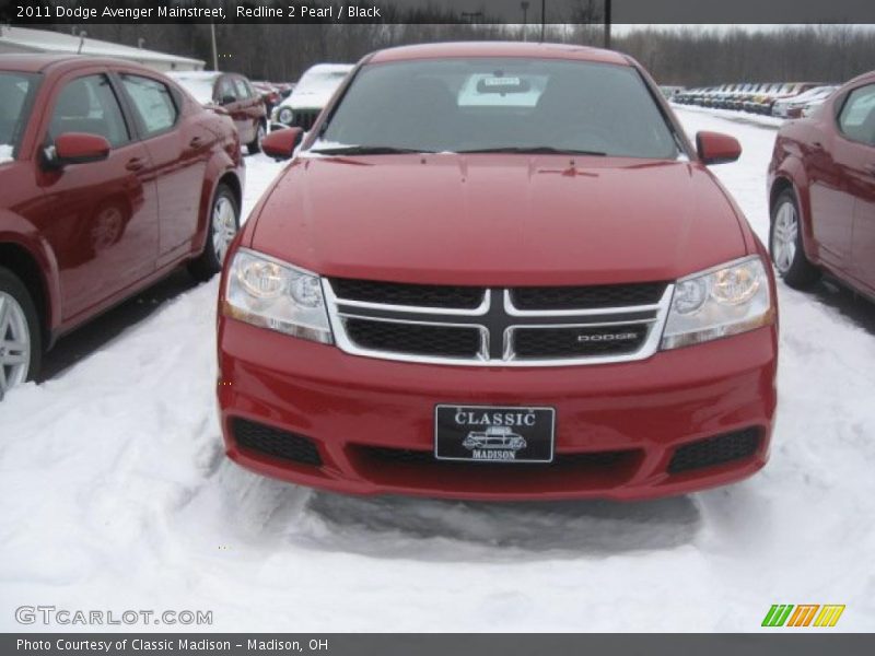 Redline 2 Pearl / Black 2011 Dodge Avenger Mainstreet