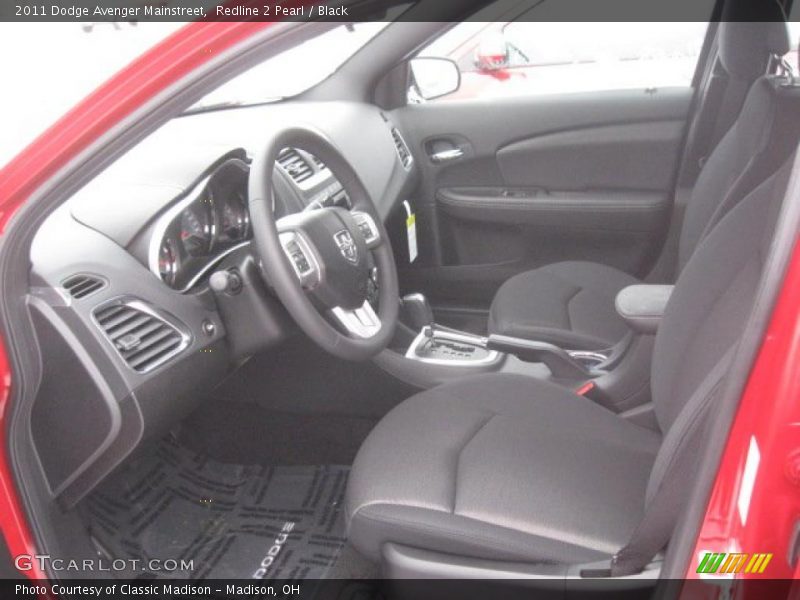 Redline 2 Pearl / Black 2011 Dodge Avenger Mainstreet