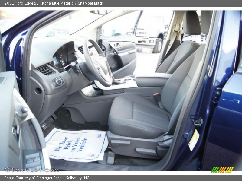  2011 Edge SE Charcoal Black Interior