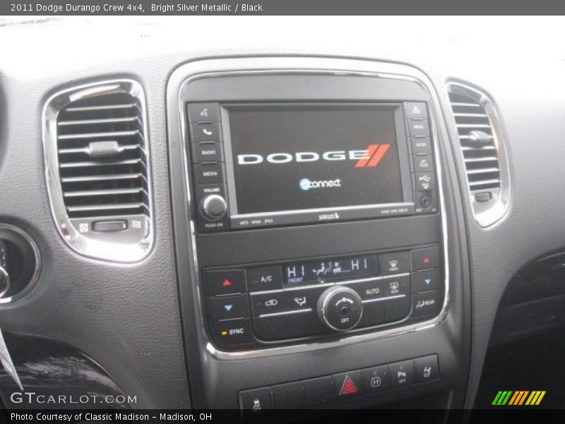 Controls of 2011 Durango Crew 4x4