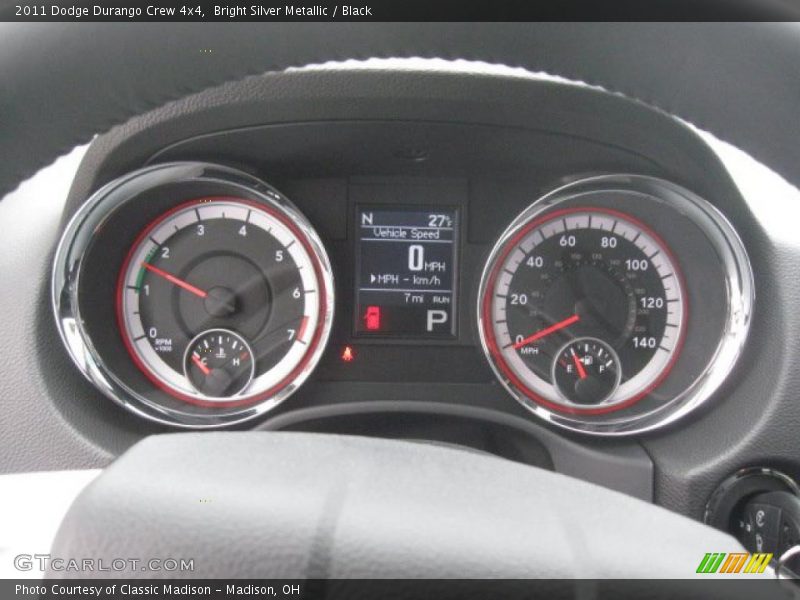  2011 Durango Crew 4x4 Crew 4x4 Gauges
