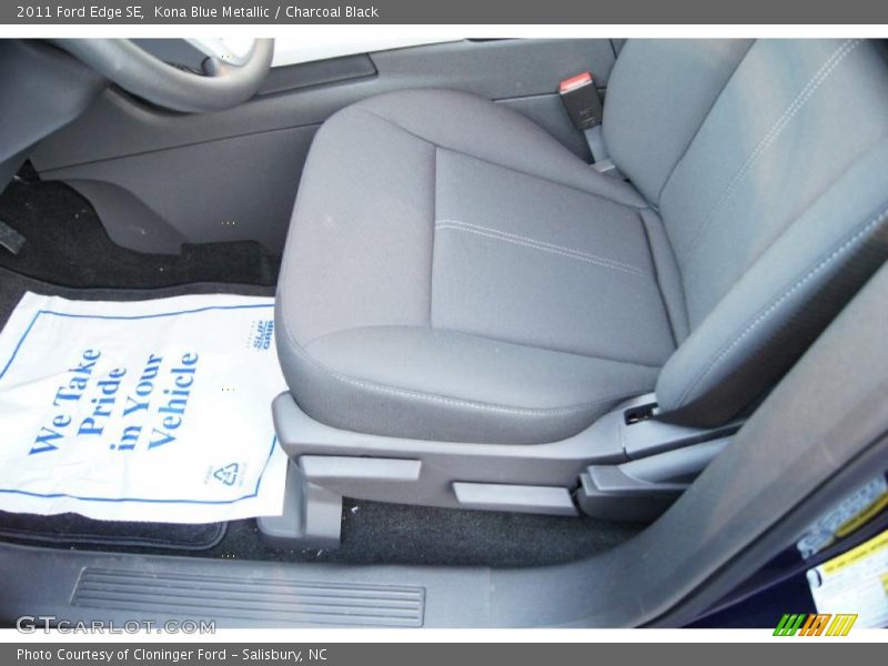 Kona Blue Metallic / Charcoal Black 2011 Ford Edge SE