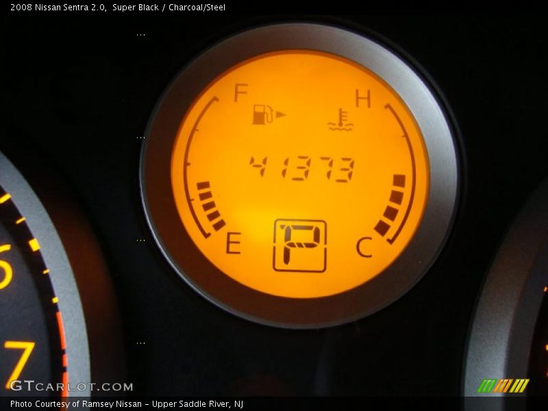 Super Black / Charcoal/Steel 2008 Nissan Sentra 2.0