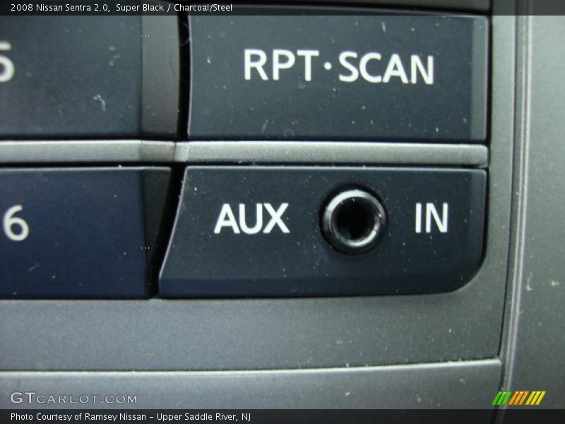 Super Black / Charcoal/Steel 2008 Nissan Sentra 2.0