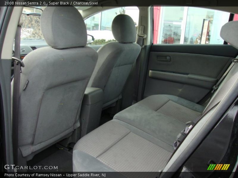 Super Black / Charcoal/Steel 2008 Nissan Sentra 2.0