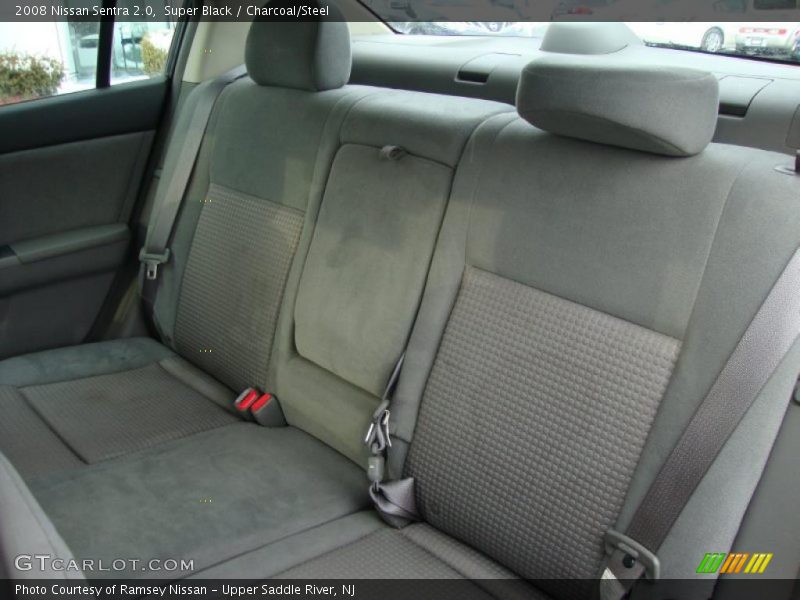 Super Black / Charcoal/Steel 2008 Nissan Sentra 2.0