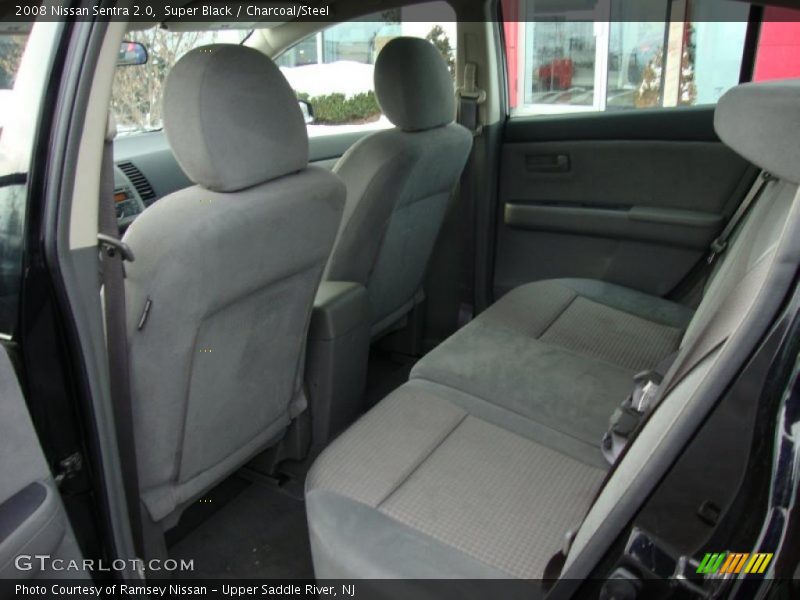 Super Black / Charcoal/Steel 2008 Nissan Sentra 2.0