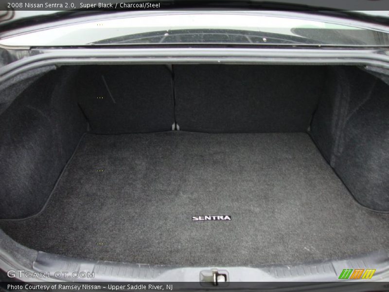 Super Black / Charcoal/Steel 2008 Nissan Sentra 2.0