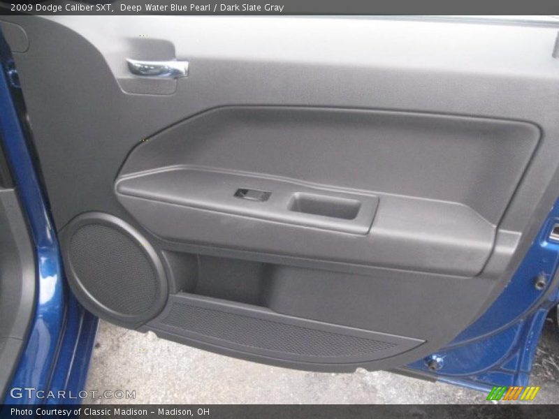 Deep Water Blue Pearl / Dark Slate Gray 2009 Dodge Caliber SXT