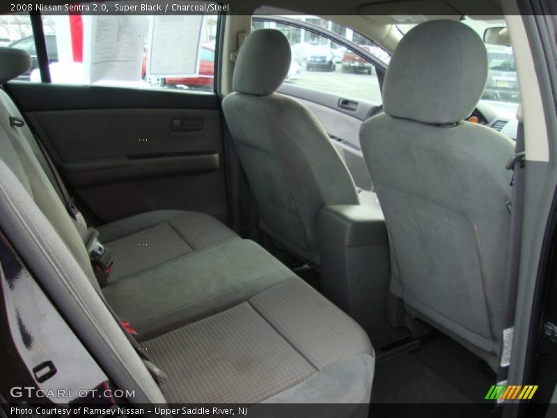 Super Black / Charcoal/Steel 2008 Nissan Sentra 2.0