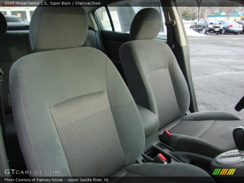 Super Black / Charcoal/Steel 2008 Nissan Sentra 2.0