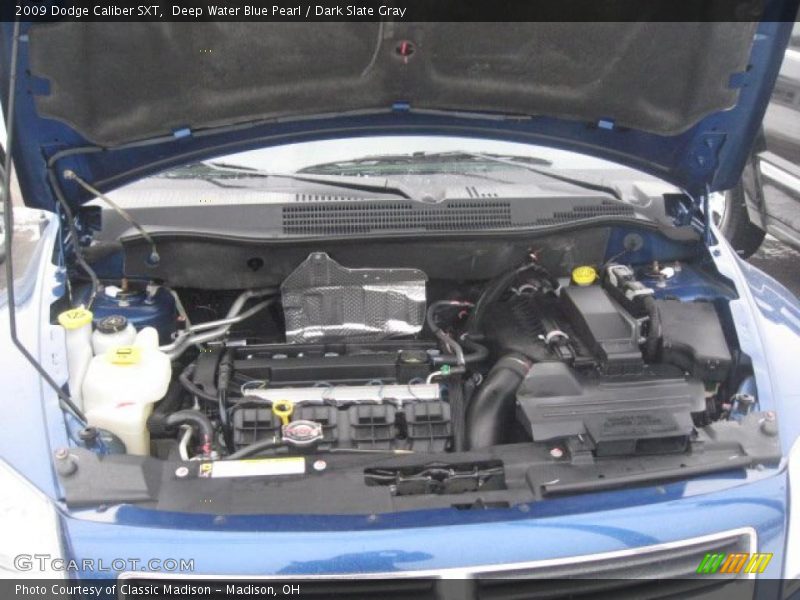 Deep Water Blue Pearl / Dark Slate Gray 2009 Dodge Caliber SXT