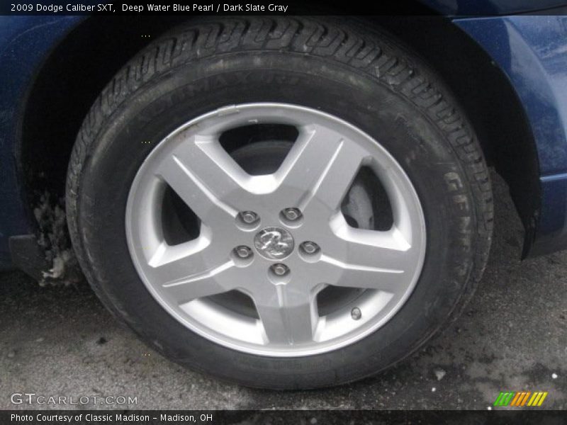Deep Water Blue Pearl / Dark Slate Gray 2009 Dodge Caliber SXT