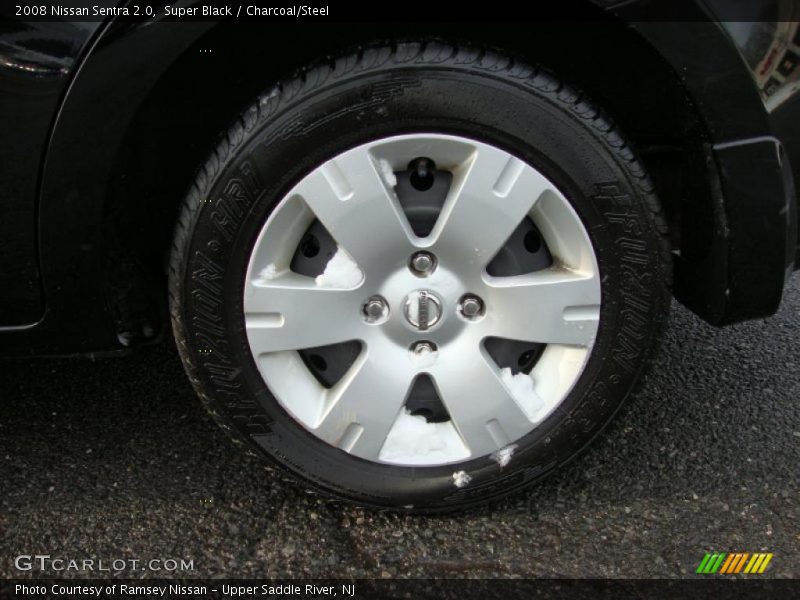 Super Black / Charcoal/Steel 2008 Nissan Sentra 2.0