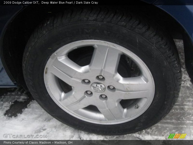 Deep Water Blue Pearl / Dark Slate Gray 2009 Dodge Caliber SXT