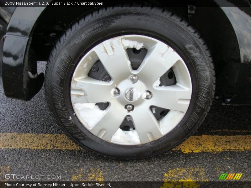 Super Black / Charcoal/Steel 2008 Nissan Sentra 2.0