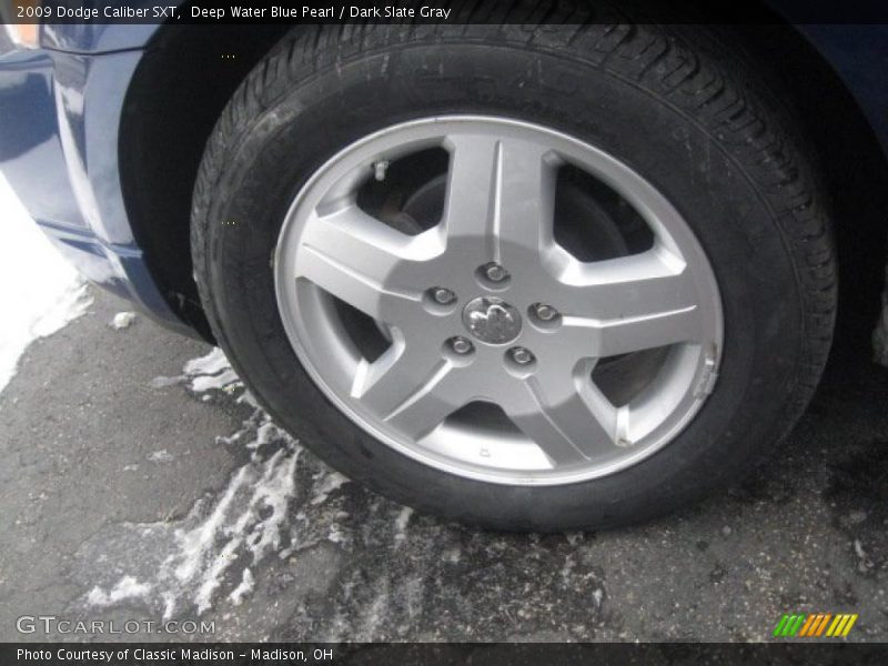 Deep Water Blue Pearl / Dark Slate Gray 2009 Dodge Caliber SXT