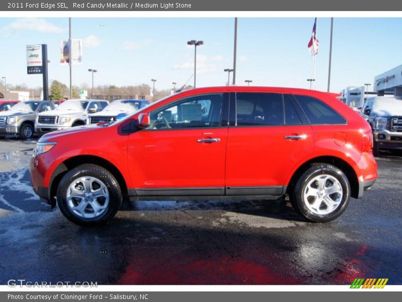  2011 Edge SEL Red Candy Metallic