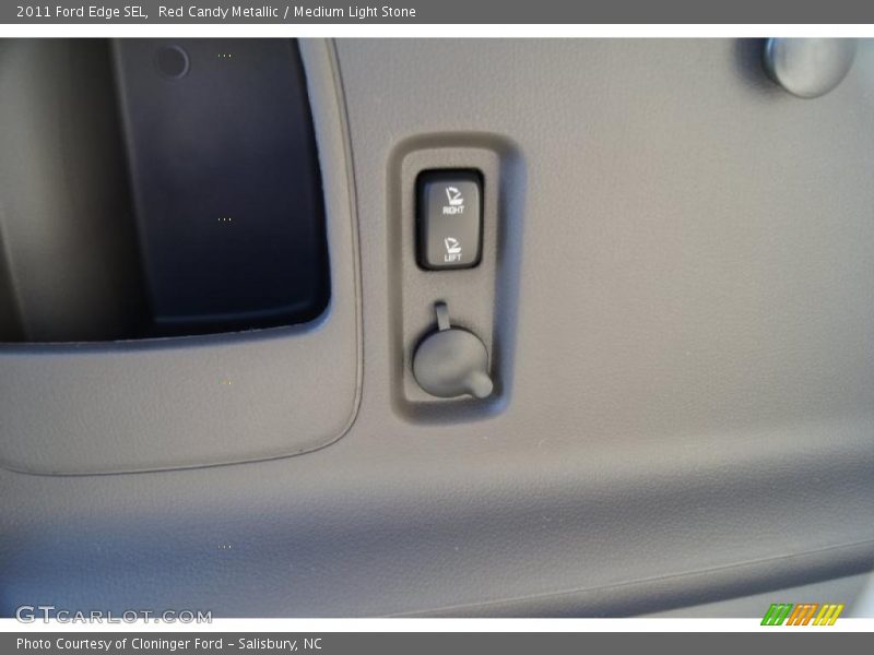 Red Candy Metallic / Medium Light Stone 2011 Ford Edge SEL