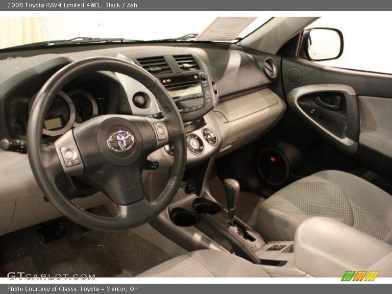 Black / Ash 2008 Toyota RAV4 Limited 4WD