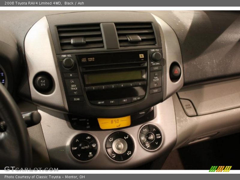 Black / Ash 2008 Toyota RAV4 Limited 4WD