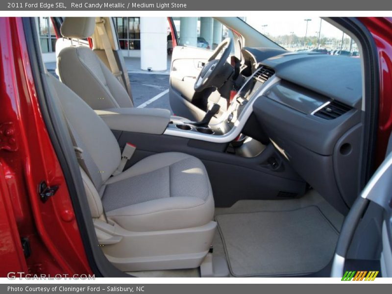  2011 Edge SEL Medium Light Stone Interior