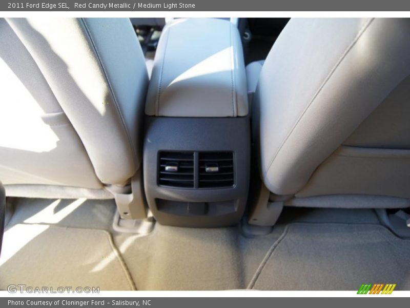 Red Candy Metallic / Medium Light Stone 2011 Ford Edge SEL