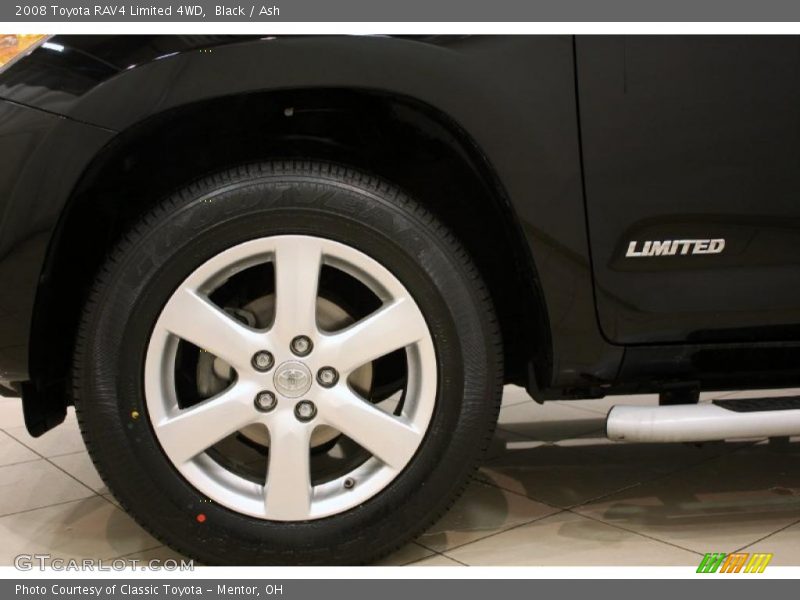 Black / Ash 2008 Toyota RAV4 Limited 4WD