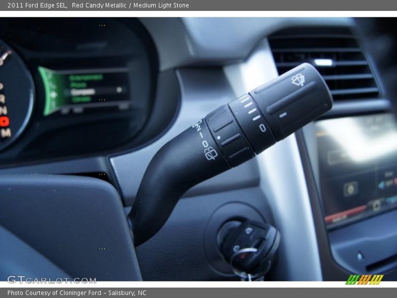 Red Candy Metallic / Medium Light Stone 2011 Ford Edge SEL