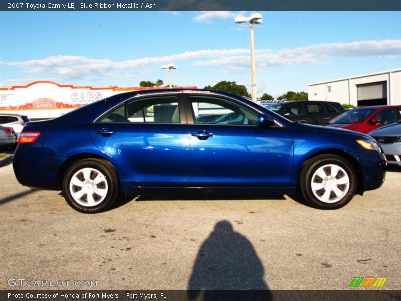 Blue Ribbon Metallic / Ash 2007 Toyota Camry LE