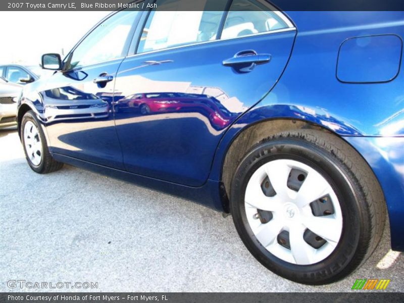 Blue Ribbon Metallic / Ash 2007 Toyota Camry LE