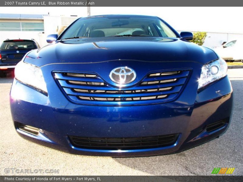 Blue Ribbon Metallic / Ash 2007 Toyota Camry LE