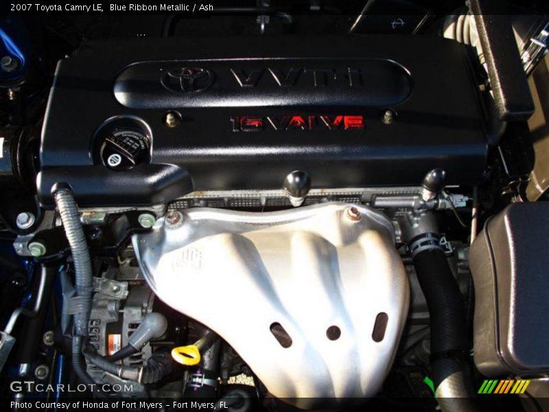 Blue Ribbon Metallic / Ash 2007 Toyota Camry LE