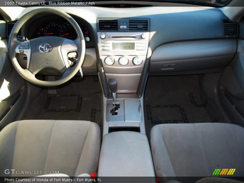Blue Ribbon Metallic / Ash 2007 Toyota Camry LE